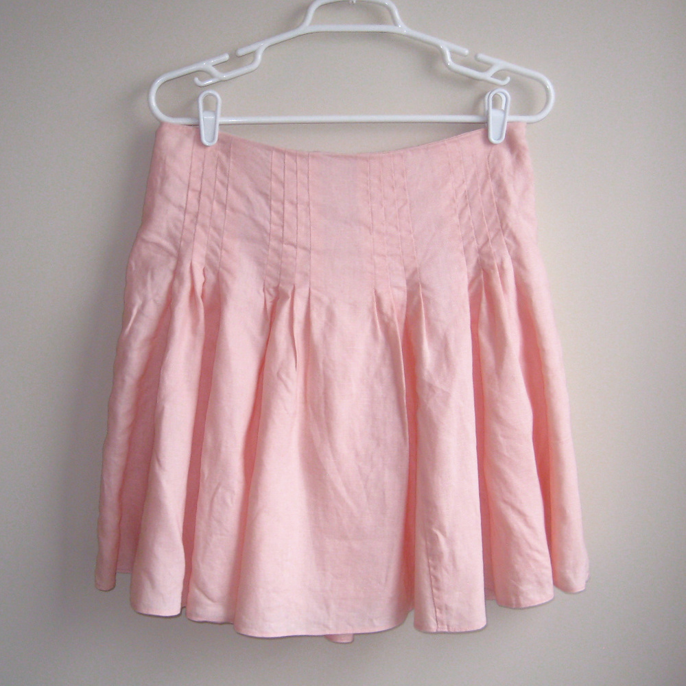 Pleated Midi Skirt